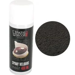 Spray effet velours Noir 400 ml-Cerf Dellier Hot