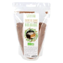 Sucre de canne complet Bio 300 g-Cerf Dellier Online