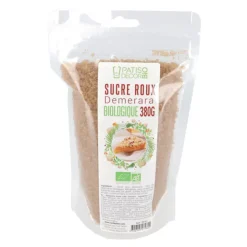 Sucre roux Demerara Bio 380 g-Cerf Dellier Best
