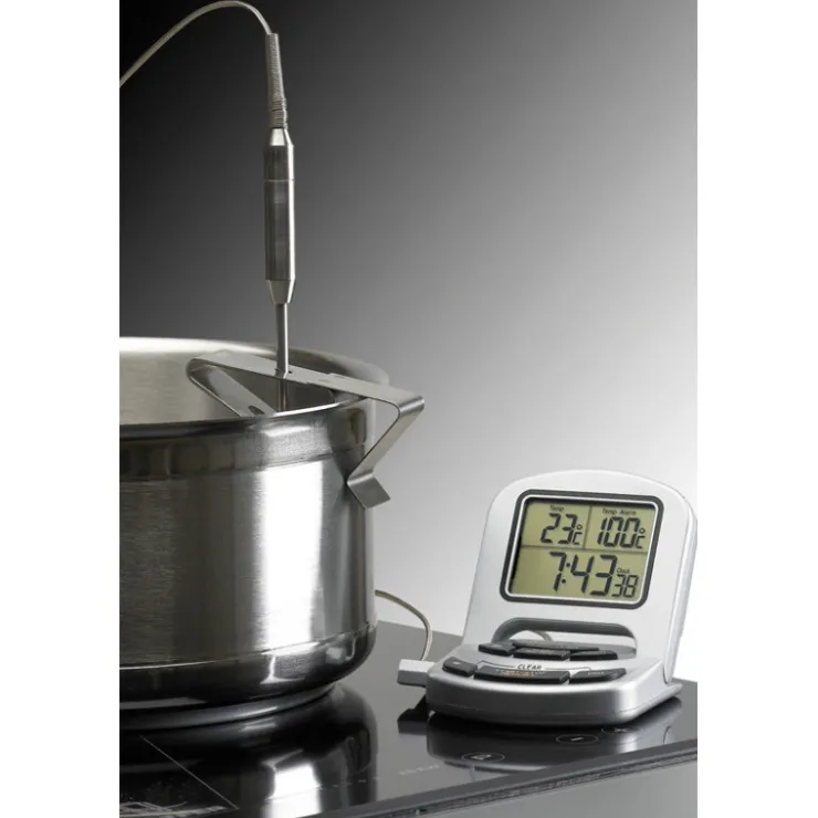 Support clipsable pour sonde de thermomètre de cuisson-Cerf Dellier Discount