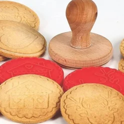 Tampon à biscuit bois Alsace-Cerf Dellier New