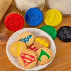 Tampons à biscuit silicone Justice League-Cerf Dellier Clearance