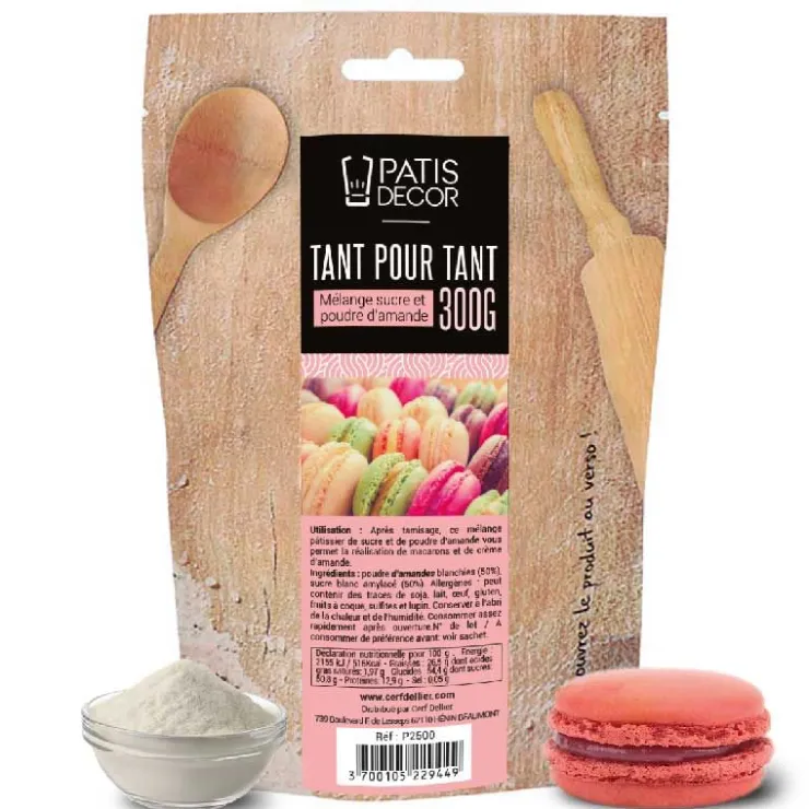 Tant pour tant 300 g-Cerf Dellier Discount