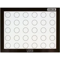 Tapis de cuisson silicone pour macarons 40 x 30 cm-Cerf Dellier Discount