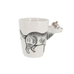 Tasse à tête de chat 3D-Cerf Dellier Online