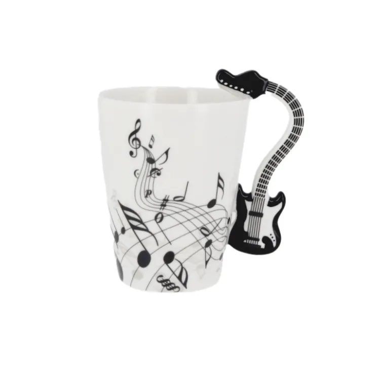 Tasse en céramique anse guitare électrique-Cerf Dellier New