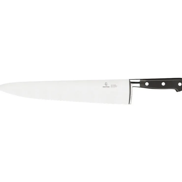 Tradition couteau de cuisine forgé monobloc inox 35 cm-Cerf Dellier Sale