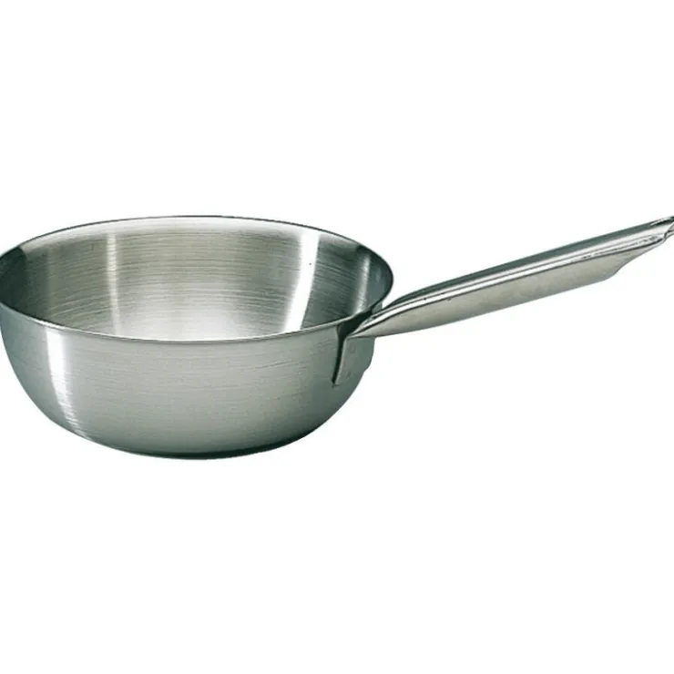 Tradition inox sauteuse évasée 24 cm-Cerf Dellier Clearance