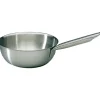 Tradition inox sauteuse évasée 20 cm-Cerf Dellier