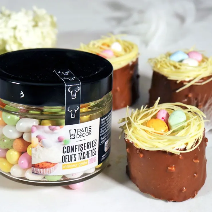 Œufs gélifiés tachetés 200 g - DDM 12/24-Cerf Dellier Best