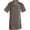 Veste manches courtes taupe Odile-Cerf Dellier Online