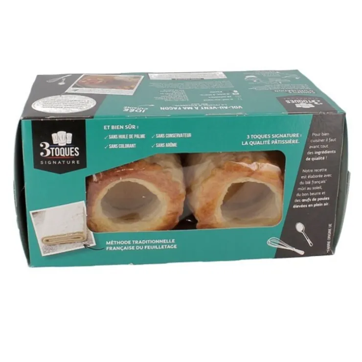 Vol-au-vent au beurre à garnir (x4)-Cerf Dellier Discount