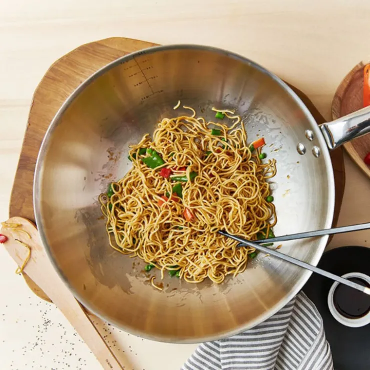 Wok ALCHIMY 32 cm de Buyer-Cerf Dellier New
