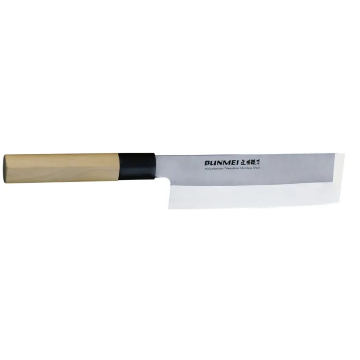 Yoshikin Bunmei couteau à légumes usuba inox lame épaisse 18 cm-Cerf Dellier Best