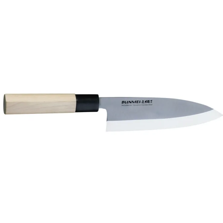 Yoshikin Bunmei couteau de boucher deba inox 16,5 cm-Cerf Dellier Outlet